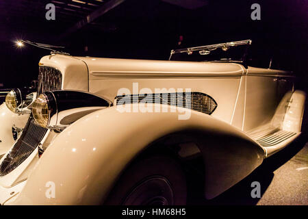 Un 1936 Dusenberg SJ à la Musée de l'Automobile de Blackhawk Californie Danville Banque D'Images