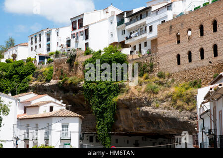 Setenil de las Bodegas - Espagne Banque D'Images