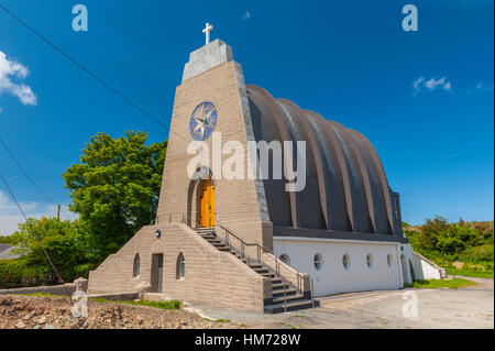 L'Église catholique de Notre Dame Étoile de la mer à Holyhead sur l'île d'Anglesey au Pays de Galles Banque D'Images