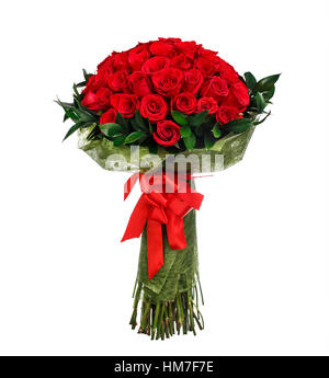Bouquet de roses rouges Banque D'Images