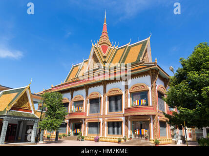 Wat Preah Prom Rath à Siem Reap au Cambodge Banque D'Images