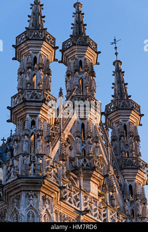 Hôtel de ville Leuven Belgique Banque D'Images