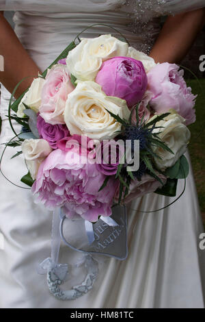 Des fleurs de mariage et de charmes Banque D'Images