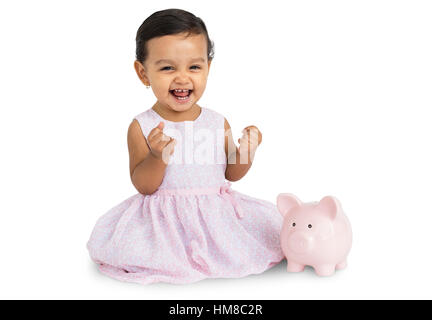 Happy Kid Amusez Smiling Concept Banque D'Images