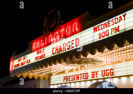 Santa Barbara, Californie, USA. 1er février 2017. Atmosphère à la 32e édition annuelle de Santa Barbara International Film Festival soirée d'ouverture "chargé". à l'Arlington Theater le 1 février 2017 à Santa Barbara, en Californie. Crédit : l'accès Photo/Alamy L Banque D'Images