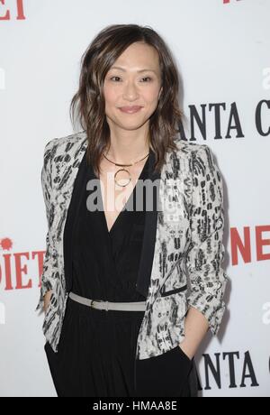 Los Angeles, Californie, USA. 1er février, 2017. Joie Osmanski aux arrivées de Santa Clarita POUR RÉGIMES Premiere sur Netflix, ArcLight Cinerama Dome d'Hollywood, Los Angeles, USA. Le 1 février 2017. Credit : Dee Cercone/Everett Collection/Alamy Live News Banque D'Images