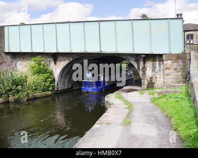 Le Festival du canal sur le canal de Leeds à Liverpool à Burnley Lancashire Banque D'Images