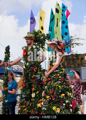 Le Festival du canal sur le canal de Leeds à Liverpool à Burnley Lancashire Banque D'Images