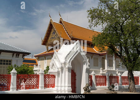 Wat Benchamabophit le Dusitvanaram en temple, Bangkok, Thailande, Asie Banque D'Images