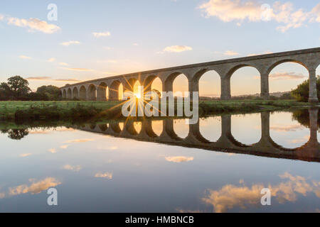 Viaduc Arthington Banque D'Images