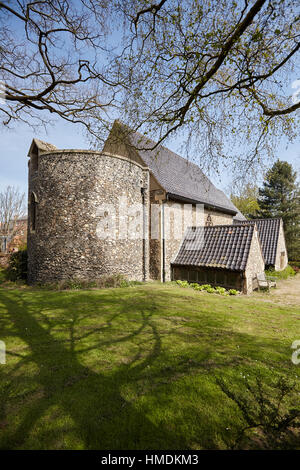 Église de St Julien, le culte de Julienne de Norwich Banque D'Images