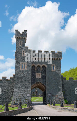 Killyleagh Castle, Killyleagh Castle, comté de Down, Irlande du Nord, Royaume-Uni Banque D'Images