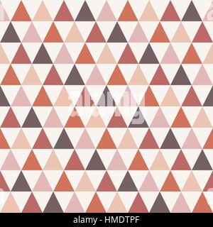 Motif transparent triangle Boho Illustration de Vecteur