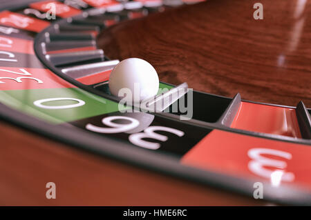 Roulette libre - 3D Rendering Banque D'Images