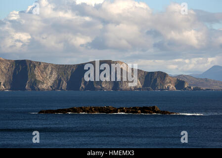 La côte ouest de l'île Achill - Irlande Banque D'Images