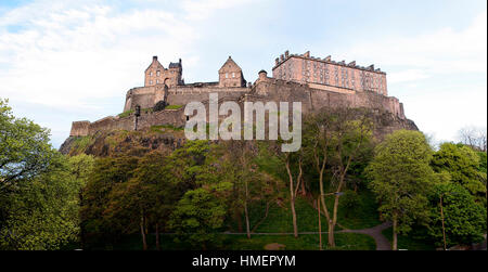 Le château d'Édimbourg, Écosse Banque D'Images