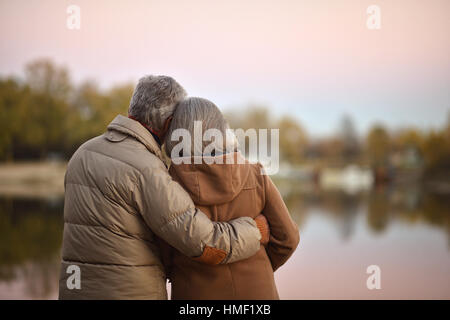 Happy senior couple Banque D'Images