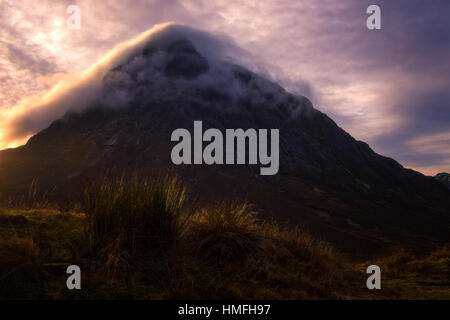 Buchaille Etive Mor, Glencoe, Highlands, Ecosse, Royaume-Uni Banque D'Images