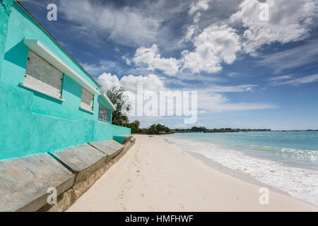 Plage Welches, Oistins, Christ Church, Barbade, Antilles, Caraïbes, Amérique Centrale Banque D'Images