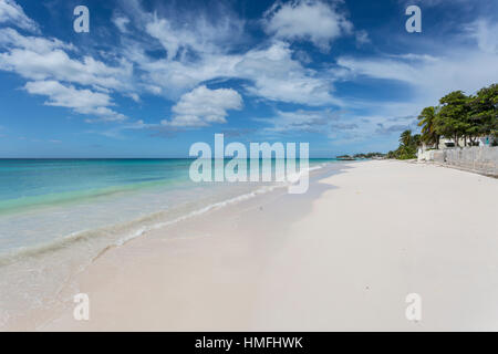 Plage Welches, Oistins, Christ Church, Barbade, Antilles, Caraïbes, Amérique Centrale Banque D'Images