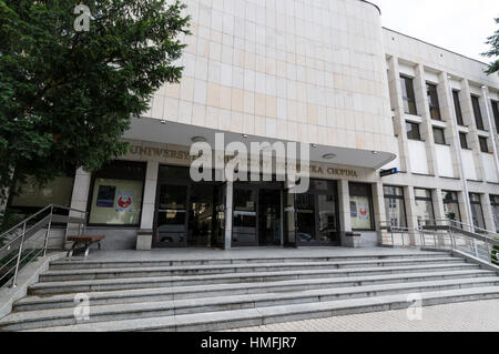 L'Université de Musique Frédéric Chopin (Uniwersytet Muzyczny Fryderyka Chopina), situé à ulica Okólnik dans le centre de Varsovie, Pologne. L'université Banque D'Images