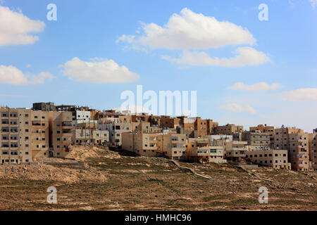 Village de Kérak, Jordanie Banque D'Images