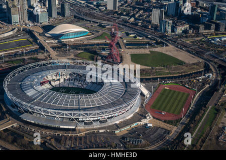 Au-dessus de Londres Banque D'Images