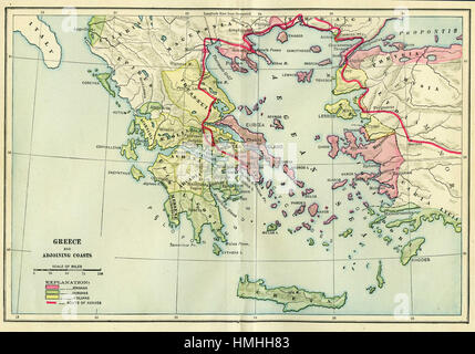 carte de l’europe Banque D'Images