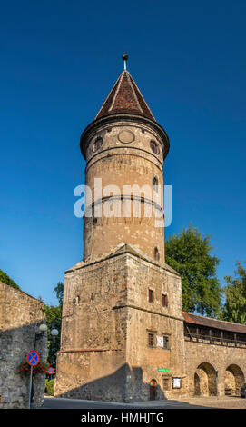 Lubanska Baszta Luban (Tower), 13e siècle, dans la région de Lwowek Slaski, Basse Silésie, Pologne Banque D'Images