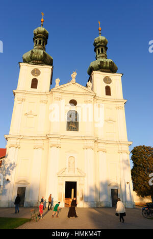 Frauenkirchen : église de pèlerinage Maria Ascension, lac (lac de Neusiedl), Burgenland, Autriche Banque D'Images