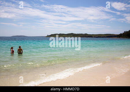 Murrays Beach dans le Parc National Booderee,Territoire de Jervis Bay, Australie Banque D'Images