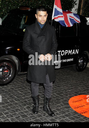 Wilmer Valderrama arrive à la Soirée d'ouverture LA Topman Topshop le 13 février 2013 à West Hollywood, Californie. Photo par Francis Specker Banque D'Images