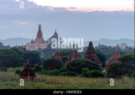 Myanmar (ex-Birmanie). Bagan, Mandalay region Banque D'Images