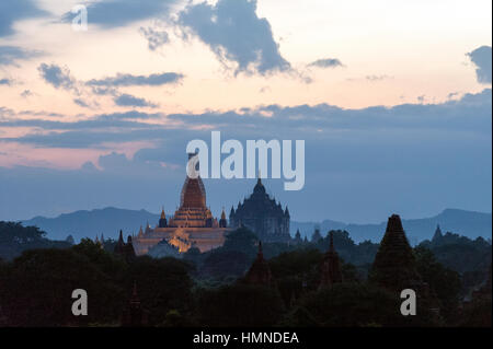 Myanmar (ex-Birmanie). Bagan, Mandalay region Banque D'Images