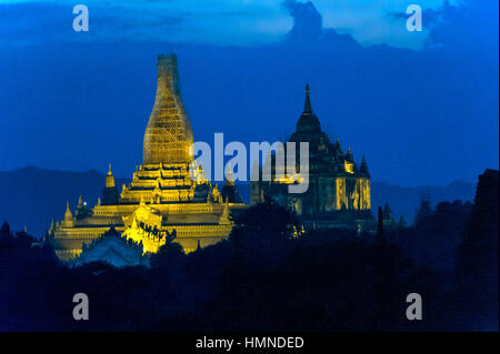 Myanmar (ex-Birmanie). Bagan, Mandalay region Banque D'Images