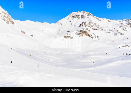 Sur les montagnes et les pistes de ski d''Obertauern, Autriche Banque D'Images