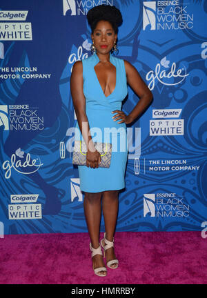 Hollywood, Californie, États-Unis. 5 février 2015. 05 février 2015 - Hollywood, CA - Ashley Blaine Featherson. Arrivées pour la 6e édition annuelle des femmes noires en musique d'ESSENCE honorant Jill Scott et commémorant le 45e anniversaire du magazine ESSENCE qui s'est tenu à AVALON Hollywood. Crédit photo : Birdie Thompson/AdMedia crédit : Birdie Thompson/AdMedia/Alamy Live News Banque D'Images