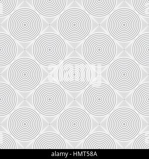 Modèle sans couture. La texture élégante avec cercles répétés et les diamants. Retro. Vintage. Monochrome. En toile de fond. Web. Vector illustration Illustration de Vecteur