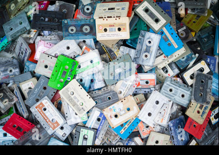 De vieux k7 Banque D'Images