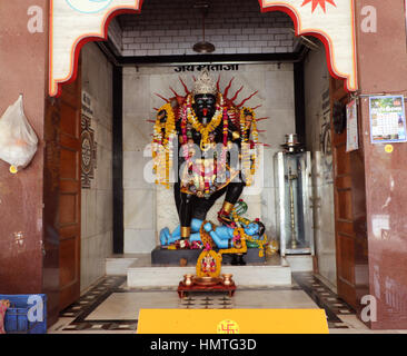 La Déesse Kali Temple, Khajrana, Indore Banque D'Images