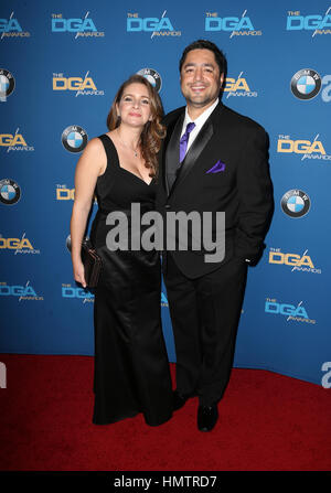 Los Angeles, USA. Feb, 2017 4. Les clients de la 69e assemblée annuelle Directors Guild of America Awards tenue à l'hôtel Beverly Hilton. Credit : Faye Sadou/AdMedia/ZUMA/Alamy Fil Live News Banque D'Images