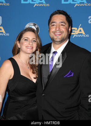 Los Angeles, USA. Feb, 2017 4. Les clients de la 69e assemblée annuelle Directors Guild of America Awards tenue à l'hôtel Beverly Hilton. Credit : Faye Sadou/AdMedia/ZUMA/Alamy Fil Live News Banque D'Images