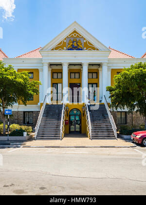 Fort Amsterdam, Willemstad, Curaçao, Petites Antilles Banque D'Images