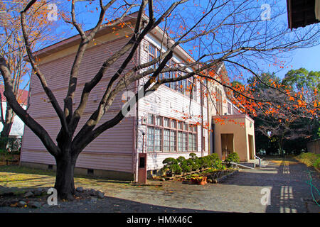 Ancienne école primaire au musée folklorique en plein air au Japon Tokyo Fuchu Banque D'Images