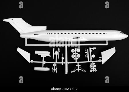 Airfix 1:444 Boeing 727 kit de modèle en plastique Banque D'Images