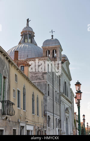 Le Zitelle ou officiellement l'église Santa Maria della Presentazione sur l''île de Giudecca à Venise, Italie. Banque D'Images