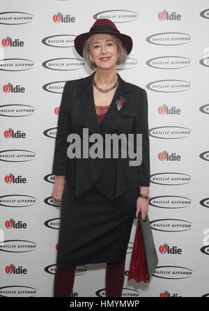 Maureen Lipman assistant à l'ancien de l'année des prix à des Simpsons dans le Strand, le centre de Londres. Banque D'Images