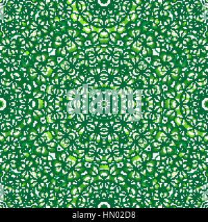 Texture fou avec Clover. Le jour de la Saint Patrick patron transparente. Vector illustration Illustration de Vecteur