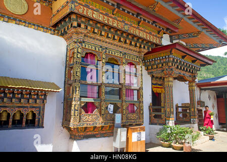 Chimi Lhakhang temple à Punakha Banque D'Images