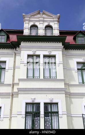 Maison de Hohenzollern, qui a été construit comme un hôtel à Swakopmund en Namibie Banque D'Images